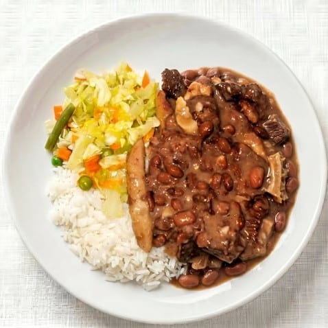 Stew Peas (Pigtail & Salt Beef).